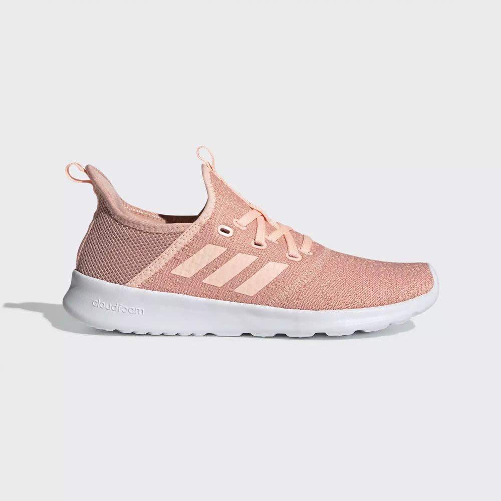 Adidas Cloudfoam Pure Tenis Rosas Para Mujer (MX-50988)